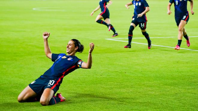 Oldest USWNT Scorer