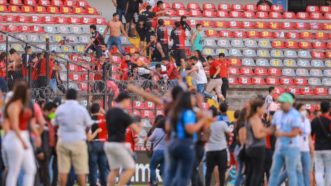 Queretaro Atlas Fight