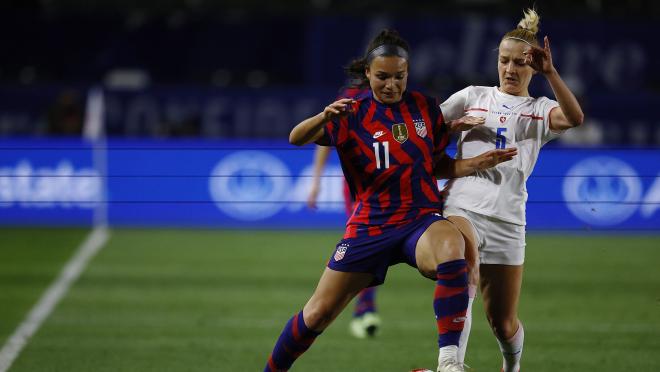 April 2022 USWNT Roster vs. Uzbekistan