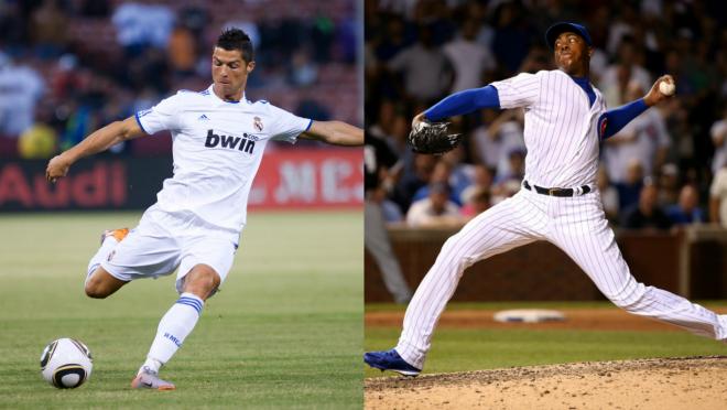 Cristiano Ronaldo and Aroldis Chapman