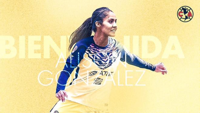 Alison González Ficha En América