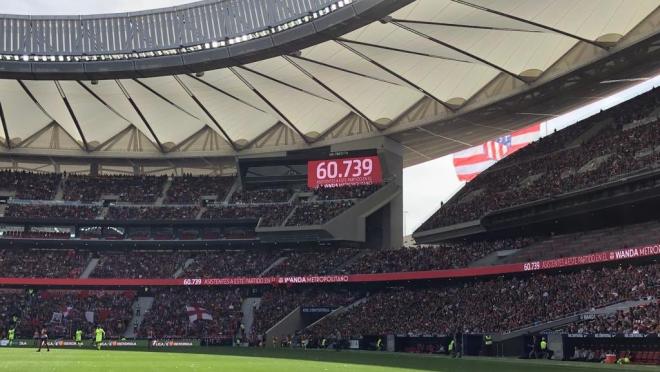 Barcelona vs Atletico Madrid women's attendance