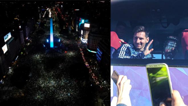 Argentina celebrates Copa America 2021 win