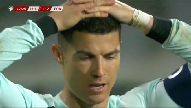 Cristiano Ronaldo miss