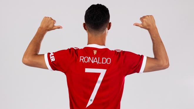 Cristiano Ronaldo number at Manchester United