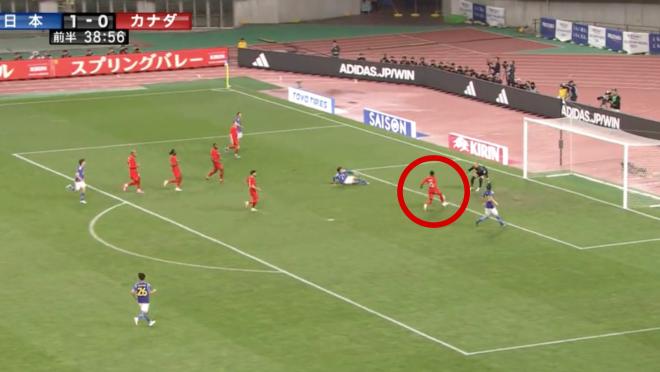 Alphonso Davies own goal vs. Japan