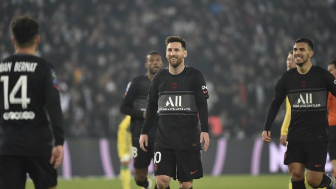 Lionel Messi First Ligue 1 Goal