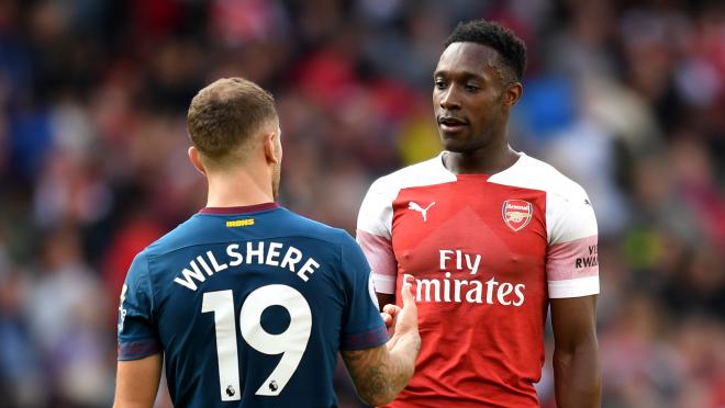 Jack Wilshere and Danny Welbeck