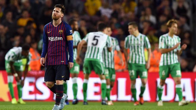 Lionel Messi Barcelona return spoiled by Real Betis