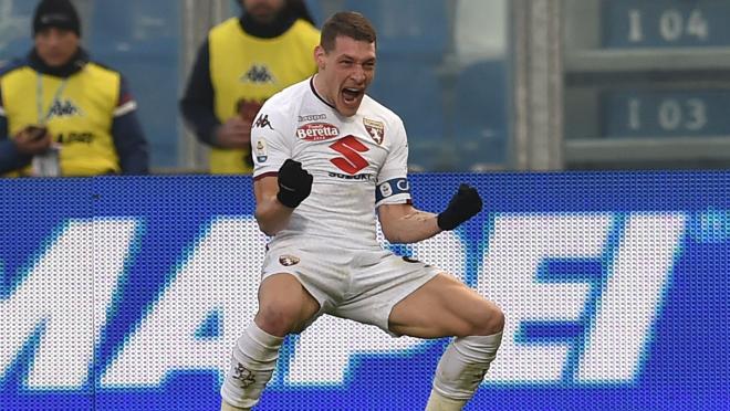 Andrea Belotti bicycle kick