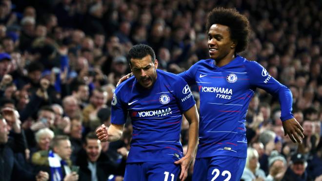 Pedro and Willian leave Chelsea