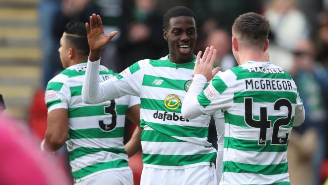 Tim Weah Celtic goal