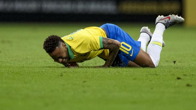 Neymar injury video 2019