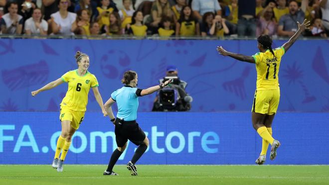 Jamaica's first Women's World Cup goal