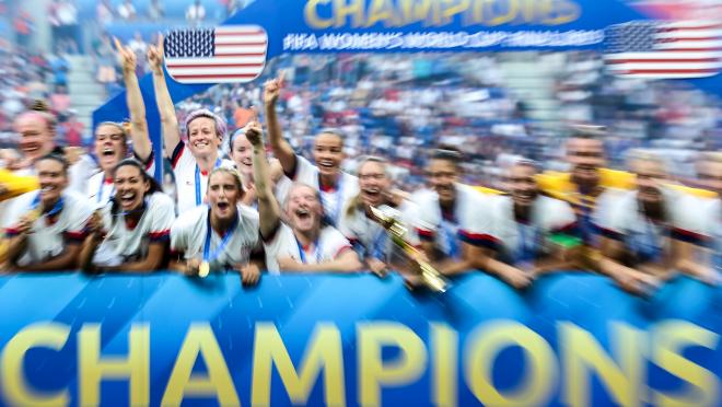 USWNT world cup final party