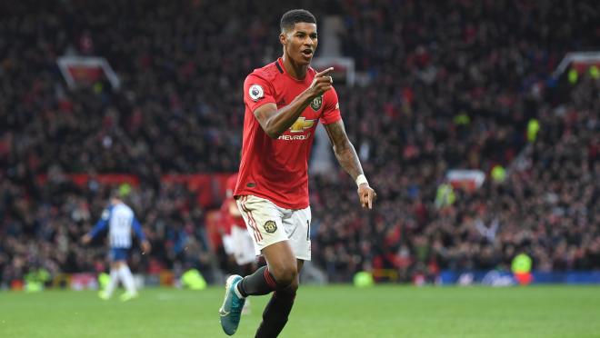 Marcus Rashford elastico vs Brighton