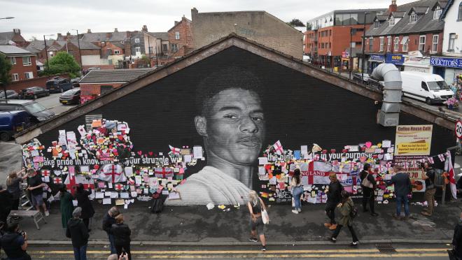 Marcus Rashford mural