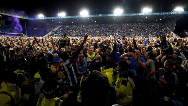 Sheffield Wednesday comeback celebrations 