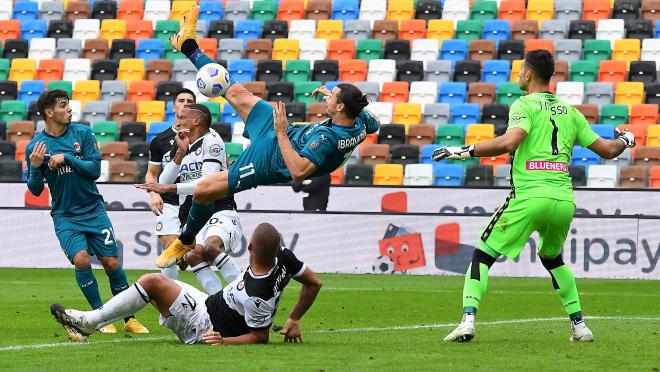 Zlatan Ibrahimovic overhead kick