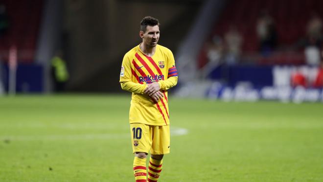 Lionel Messi rested