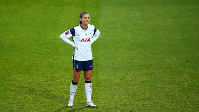 Alex Morgan Tottenham loan ends