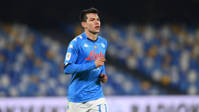 Chucky Lozano against Fiorentina.