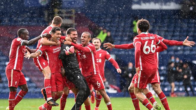 Gol de Alisson vs West Bromwich