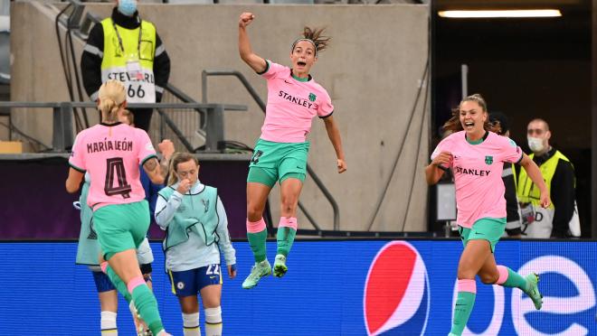 Women's Champions League Final won by Barcelona