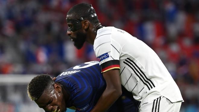 Did Rudiger Bite Pogba?