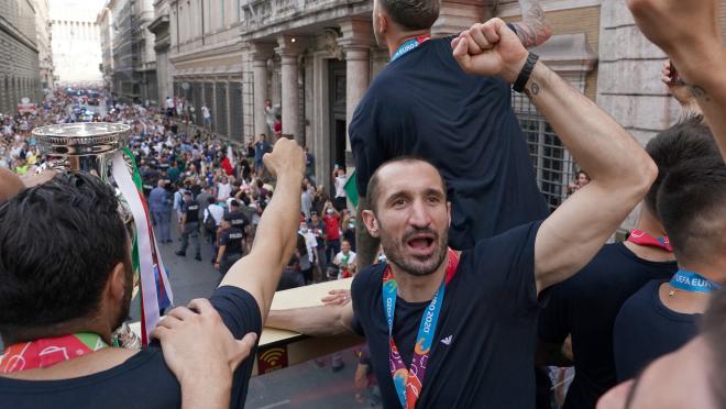 Italy victory parade for Euro 2020