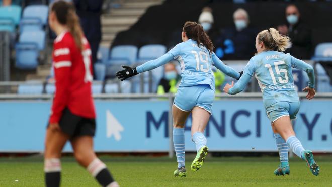 Caroline Weir Manchester derby goals