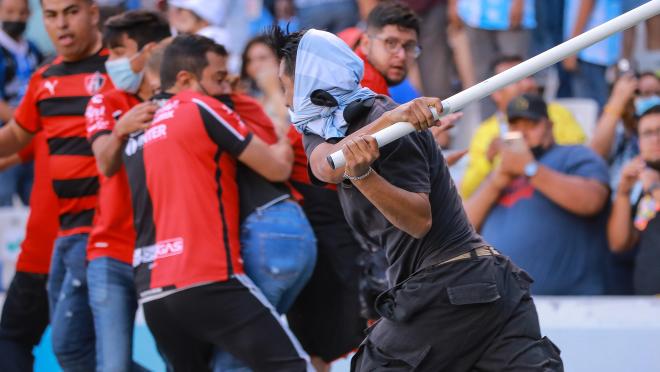 Mexico soccer fight