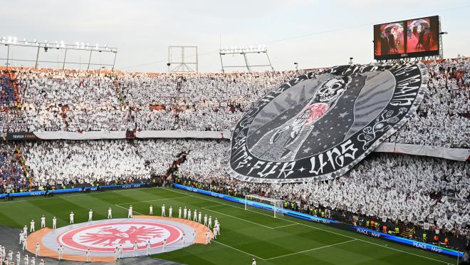 Eintracht Frankfurt tifo