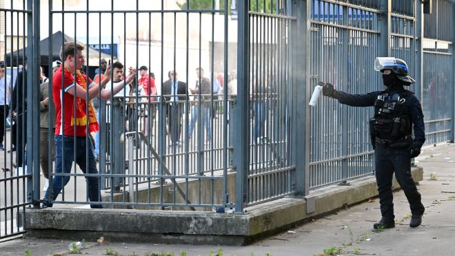 Champions League final delayed