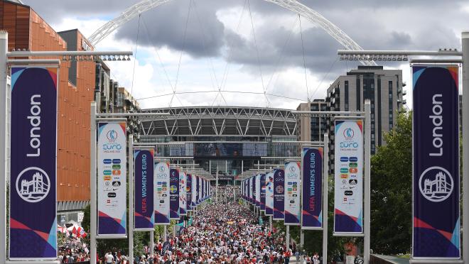 Wembley before England vs. Germany