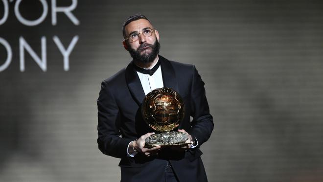 Karim Benzema wins Ballon d'Or 2022