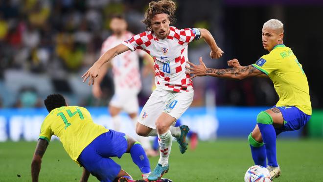 Luka Modric vs Brazil