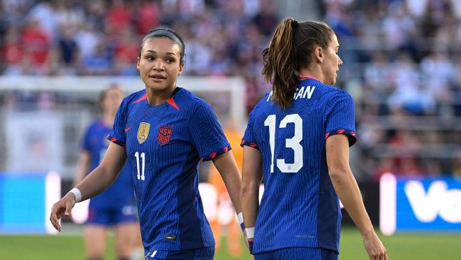 Best US women soccer players