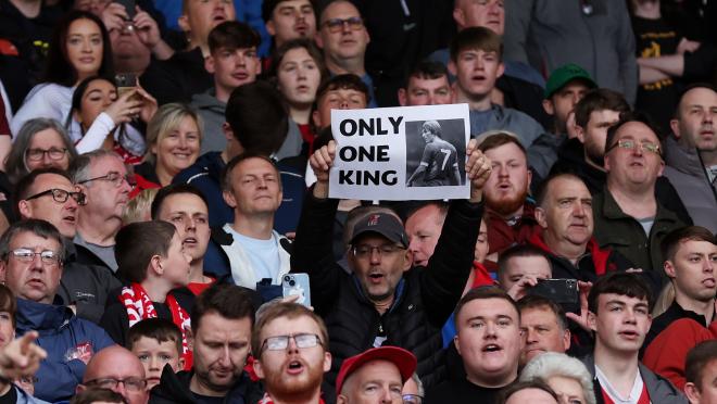 Liverpool fans boo national anthem