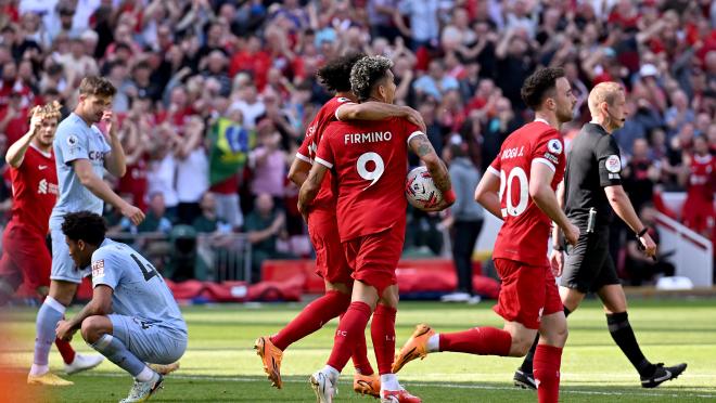 Firmino last goal at Anfield