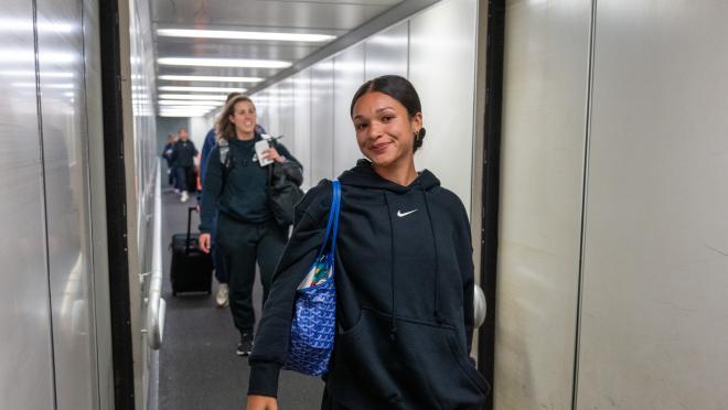 How far teams travel for Women's World Cup