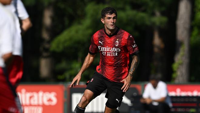 Christian Pulisic AC Milan debut