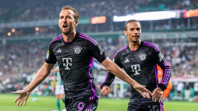 Harry Kane first Bayern goal