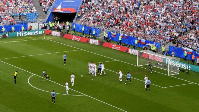 Luis Suarez goal vs Russia