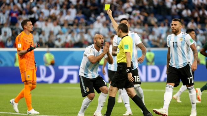 Javier Mascherano penalty