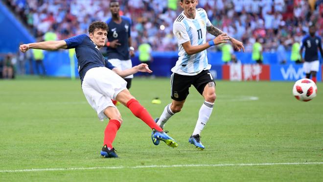 Benjamin Pavard volley technique