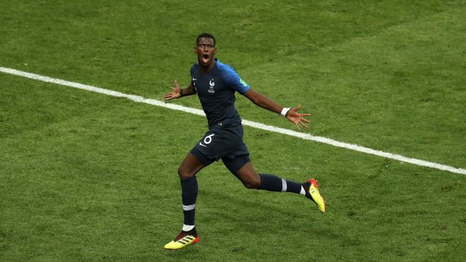 Paul Pogba goal vs Croatia World Cup final