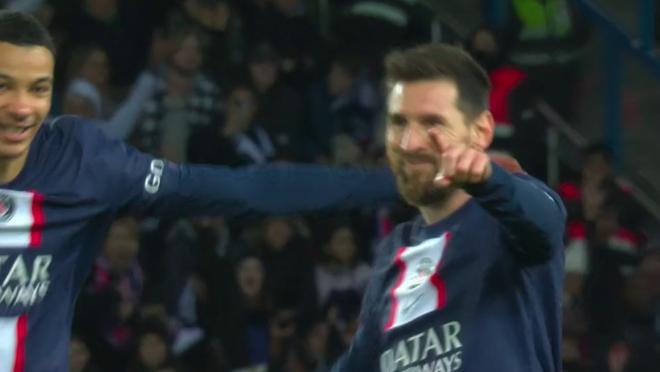 Lionel Messi PSG goal vs Angers