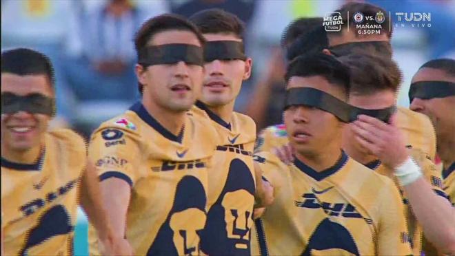 Ojos vendados Liga MX