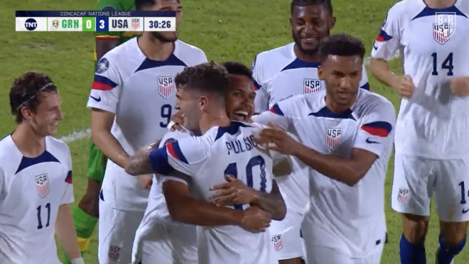 Christian Pulisic vs Grenada highlights